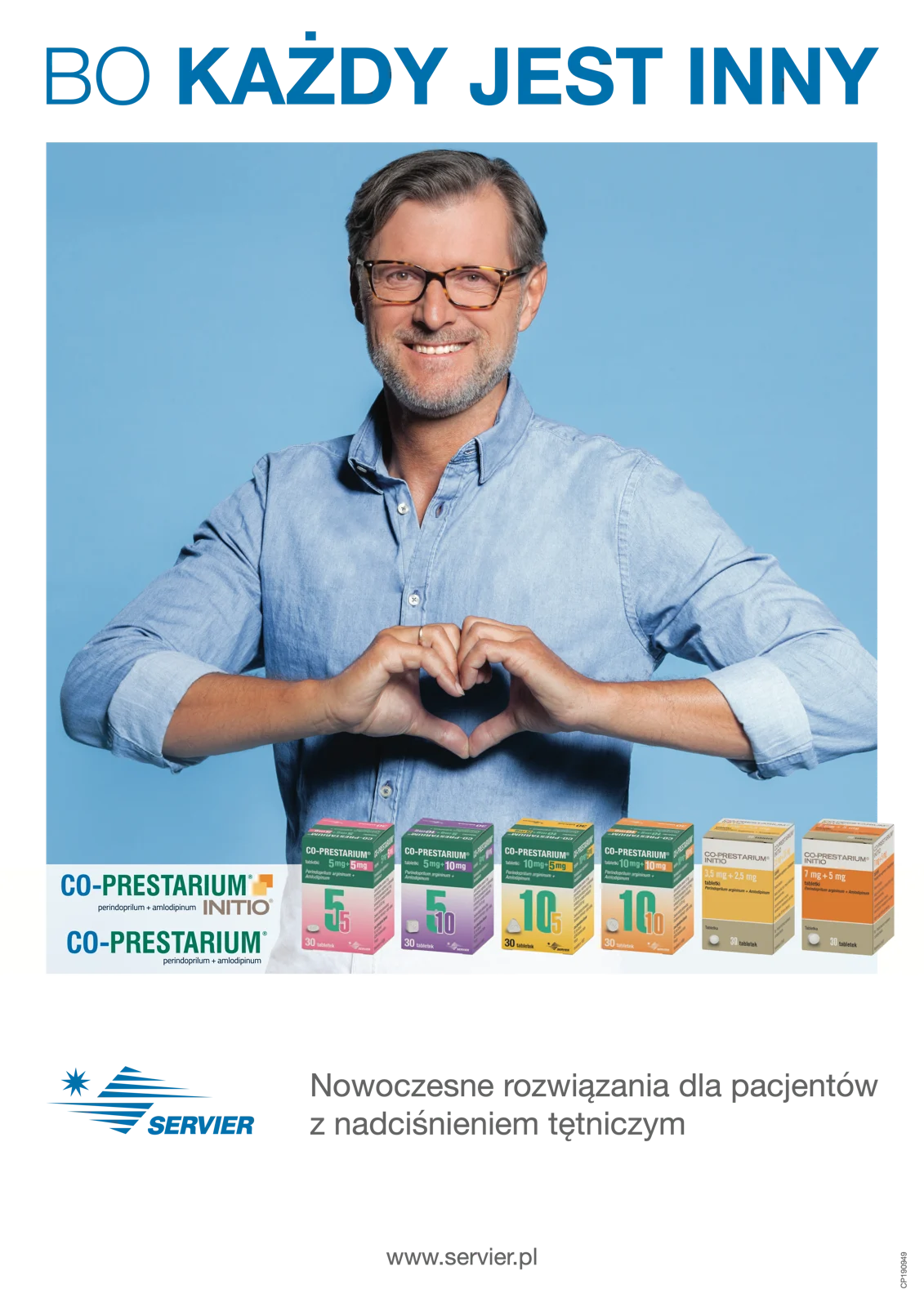 Servier — Hypertension product campaign, detail 3