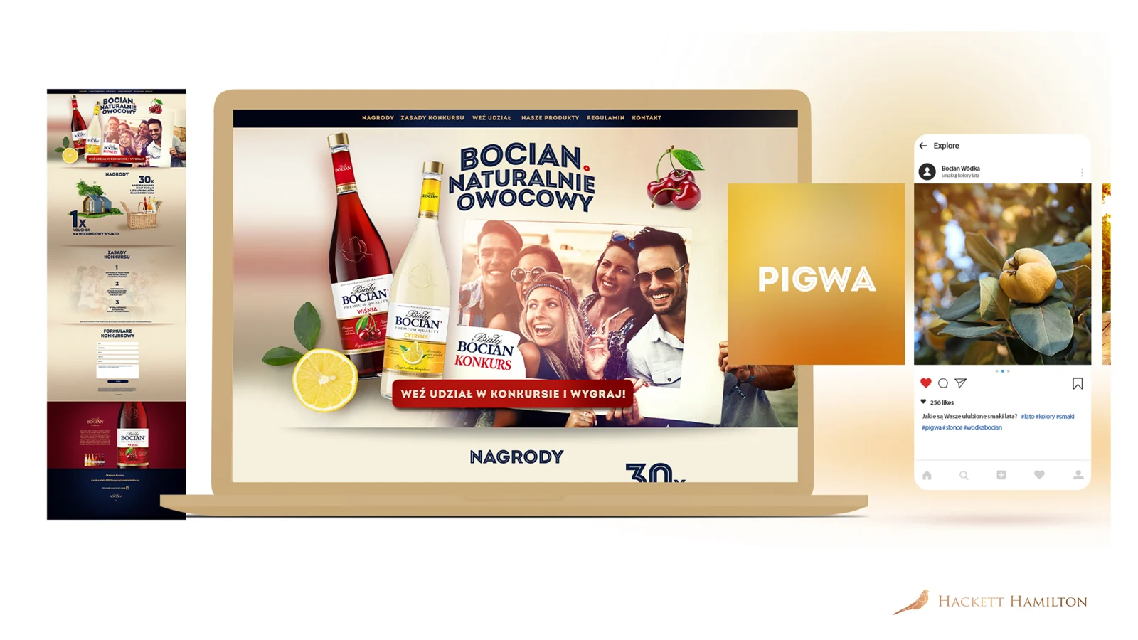 Biały Bocian — Flavoured vodka activation