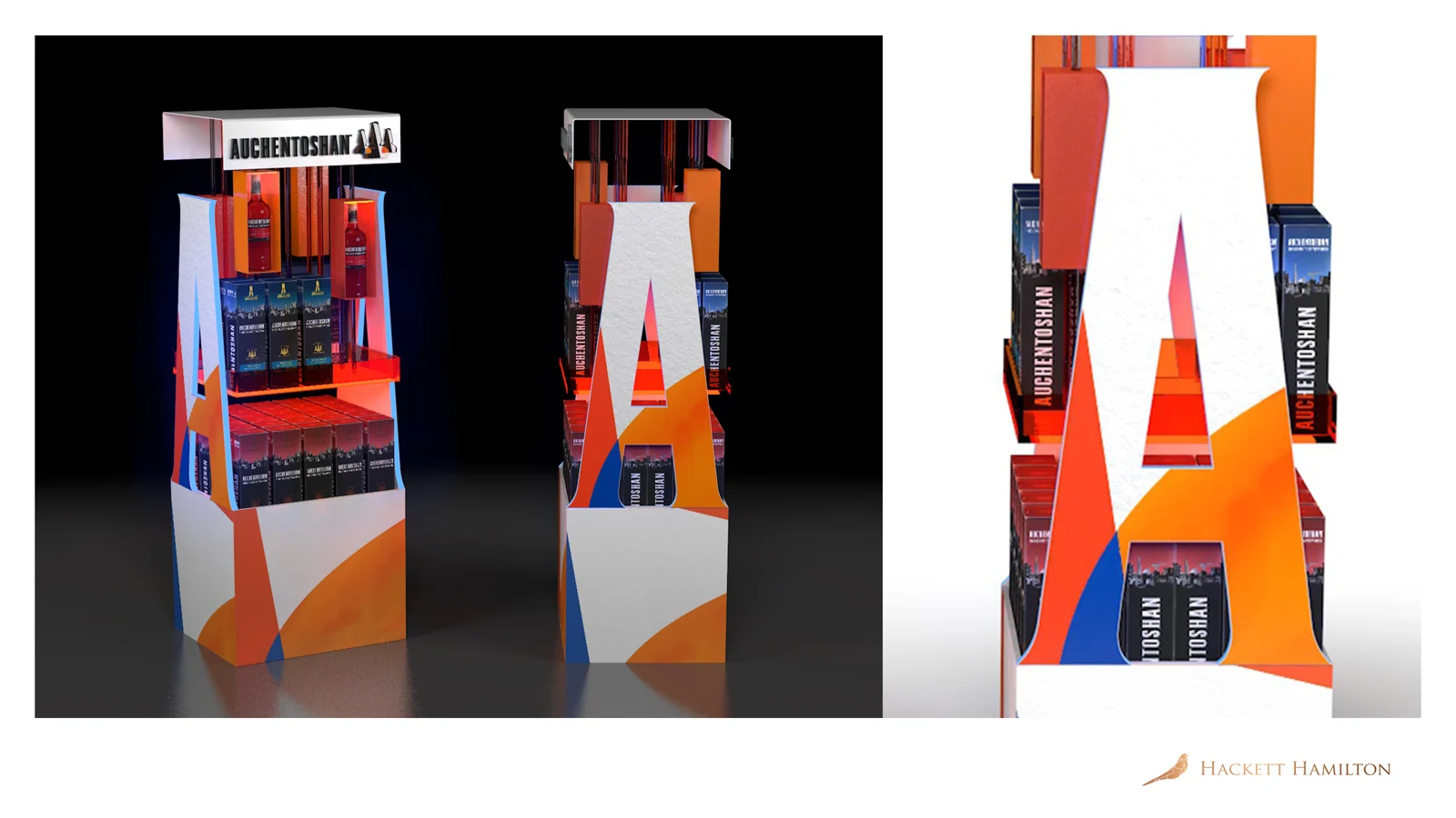 Auchentoshan — Premium POS stand